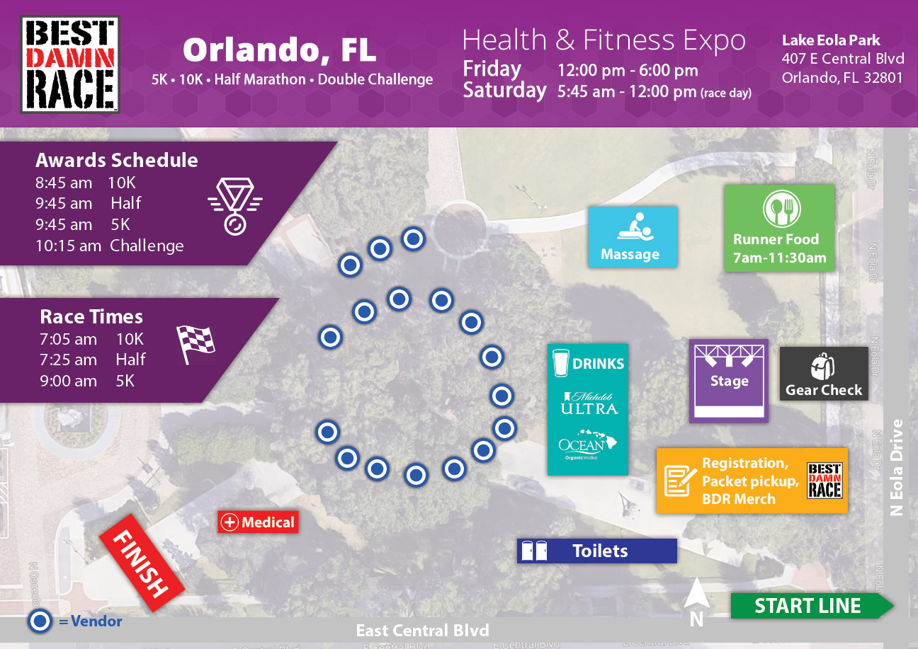 Orlando, FL - Health & Fitness Expo - Best Damn Race